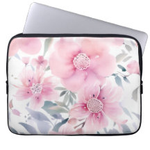 Aquarelle florale rose