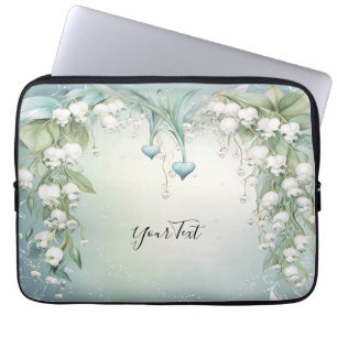 Housse Pour Ordinateur Portable Aquarelle Lily de la tamis de l'ordinateur portabl