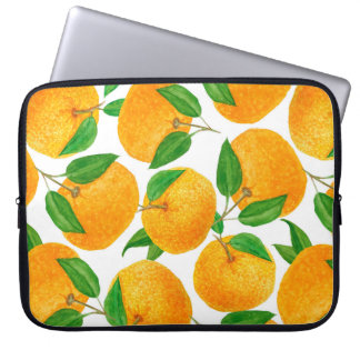 Housse Pour Ordinateur Portable Aquarelle main dessinée sans couture motif avec br