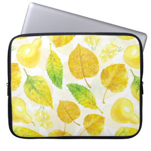 Housse Pour Ordinateur Portable Aquarelle motif d'automne