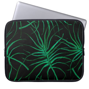Housse Pour Ordinateur Portable Aquarelle Tropical motif sans couture. Somme moder