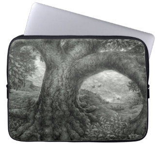 Housse Pour Ordinateur Portable Arbre qui embrasse le risque