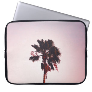 HOUSSE POUR ORDINATEUR PORTABLE ARBRE VERT EN FEUX SOUS LE CIEL BLEU