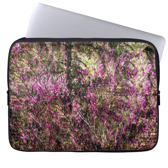 Housse Pour Ordinateur Portable Arbres rouges..... (Devant)