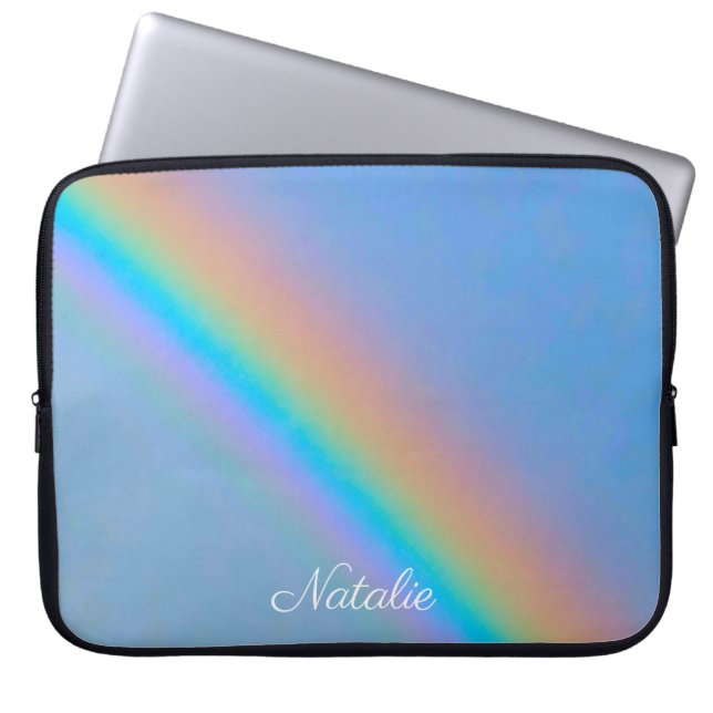 Housse Pour Ordinateur Portable Arc-en-ciel naturel (Devant)