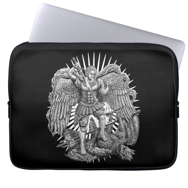 Housse Pour Ordinateur Portable Archangel Michael (Devant)