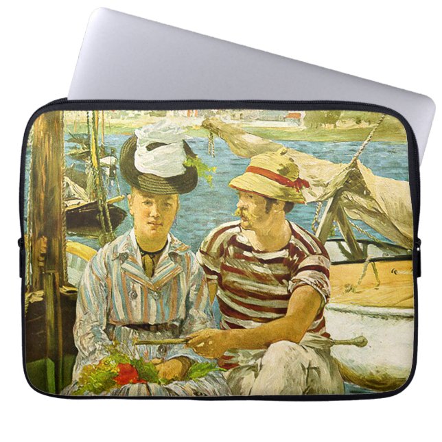 Housse Pour Ordinateur Portable Argenteuil Edouard Manet (Devant)