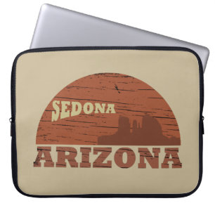 Housse Pour Ordinateur Portable Arizona sedona paysage vintage az retro