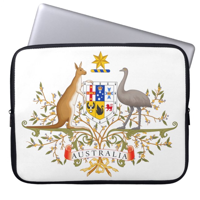 Housse Pour Ordinateur Portable Armoiries de l'Australie (Devant)