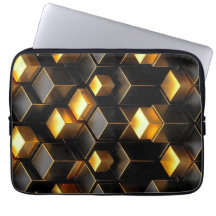 Armure Cyber Corporate Voxel Néo Déco Obsidienne D