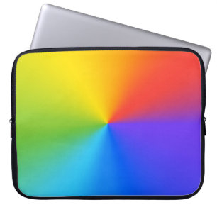 Housse Pour Ordinateur Portable Arrière - plan couleur arc-en-ciel Abstrait