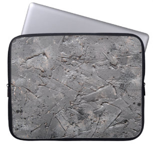 Housse Pour Ordinateur Portable Arrière - plan de texture grunge foncé, paroi de p