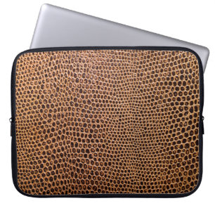 Housse Pour Ordinateur Portable arrière - plan en cuir foncé