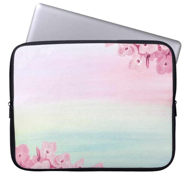 Housse Pour Ordinateur Portable Arrière - plan modèle scrapbooking (Devant)