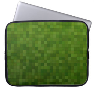 Housse Pour Ordinateur Portable Arrière - plan vert foncé