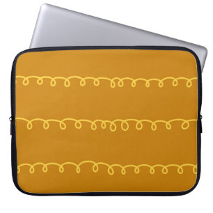 Housse Pour Ordinateur Portable Art Abstrait : Conception moderne d'enveloppement
