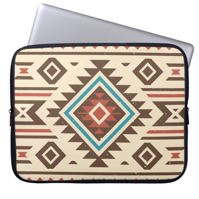 Housse Pour Ordinateur Portable Art amérindien (Devant)