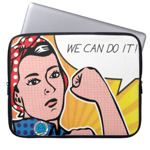 Housse Pour Ordinateur Portable Art de bruit Rosie le riveur Roy Lichtenstein