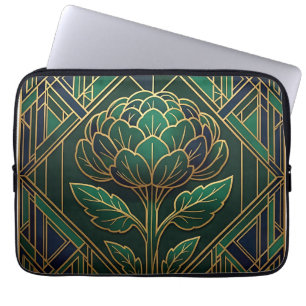 Housse Pour Ordinateur Portable Art Déco Artichaut