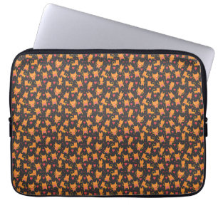 Housse Pour Ordinateur Portable Art du chat Cute Chat Motif Enfant