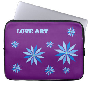 Housse Pour Ordinateur Portable art floral en cadeau