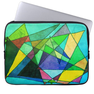 Housse Pour Ordinateur Portable Art moderne images abstraites colorées