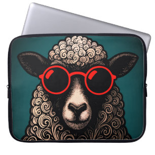 Housse Pour Ordinateur Portable Art mural de mouton cool