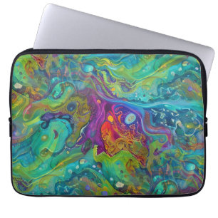 Housse Pour Ordinateur Portable Art of Image Abstraction - modèle transparent 2