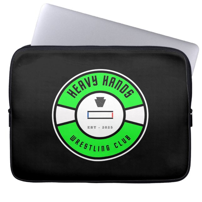 Housse Pour Ordinateur Portable Articles du club de lutte (Devant)