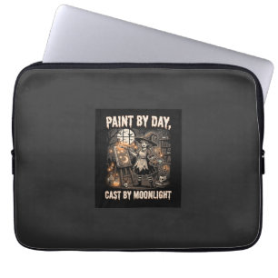 Housse Pour Ordinateur Portable Artiste de Halloween Sorcière Magie