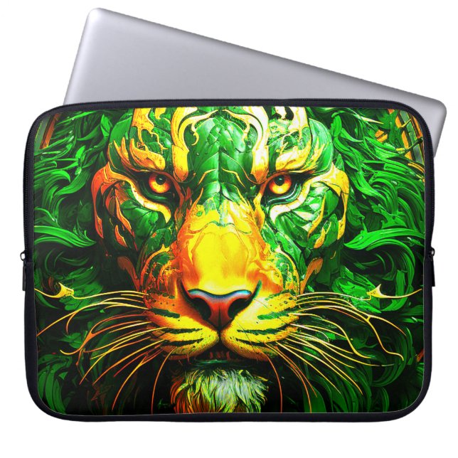 Housse Pour Ordinateur Portable Artsy Lion (Devant)