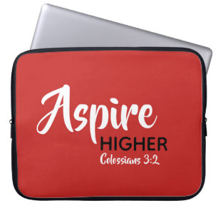 Housse Pour Ordinateur Portable ASPIRE Écriture chrétienne inspirationnelle supéri