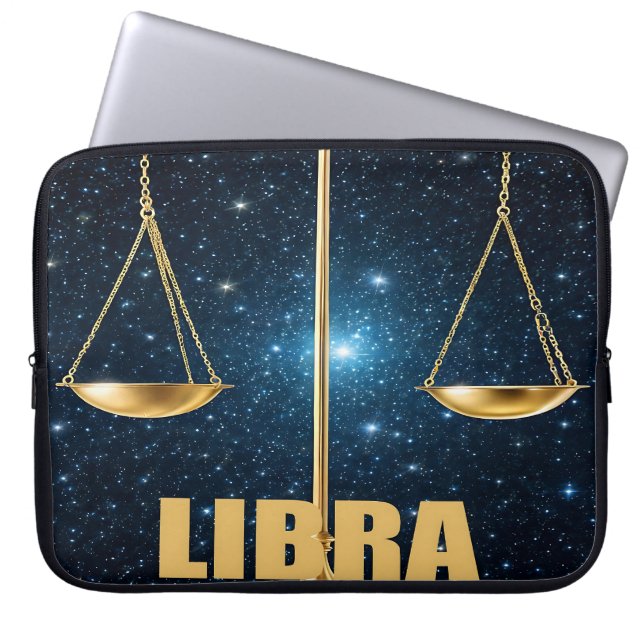 Housse Pour Ordinateur Portable Astrologie de la bibliothèque (Devant)