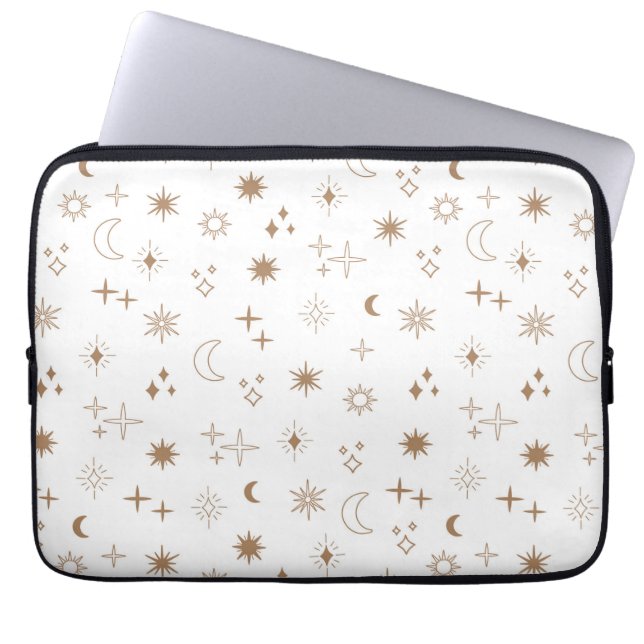 Housse Pour Ordinateur Portable Astrologie Star Motif (Devant)