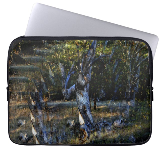 Housse Pour Ordinateur Portable Au fond de la forêt........ (Devant)