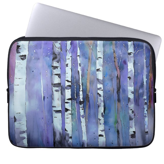 Housse Pour Ordinateur Portable Aurora parmi la boucherie (Devant)