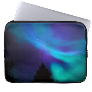 Housse Pour Ordinateur Portable Aurore Boréale Canada Ontario Sudbury