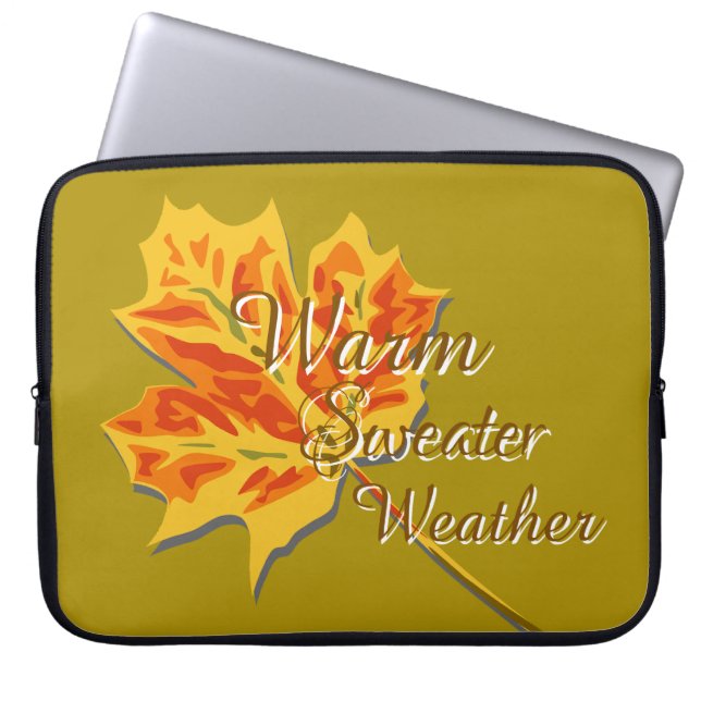 Housse Pour Ordinateur Portable Automne (Devant)