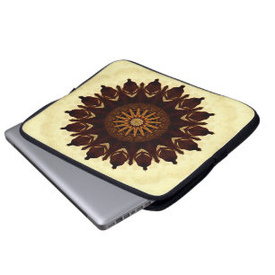 Housse Pour Ordinateur Portable Automne Fleur Mandala......