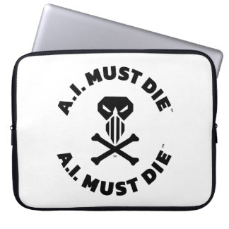 Housse pour ordinateur portable avec logo A.I. Mus