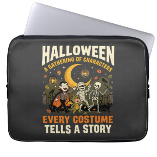Housse Pour Ordinateur Portable Aventure de nuit de costume d'Halloween