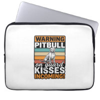 Avertissement de Pitbull Baisers à venir Design de