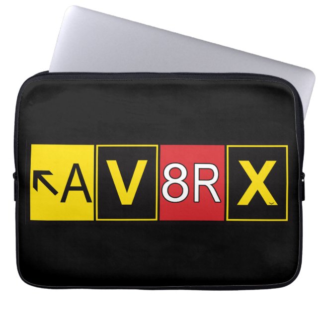 Housse Pour Ordinateur Portable Aviatrix - AV8RX - (Devant)