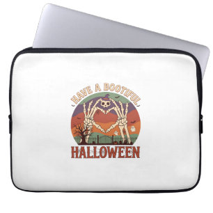 Housse Pour Ordinateur Portable Avoir de Jolis Mains de Squelette pour Halloween C