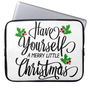 Housse Pour Ordinateur Portable Ayez-vous un joyeux petit Noël