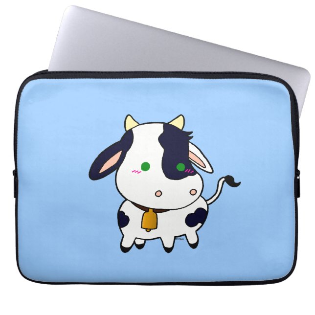 Housse Pour Ordinateur Portable Baby Cow (Devant)