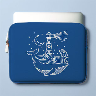 Housse Pour Ordinateur Portable Baleine phare