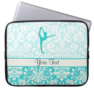 Housse Pour Ordinateur Portable Ballet turquoise