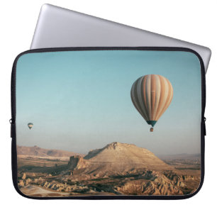 HOUSSE POUR ORDINATEUR PORTABLE BALLONS D'AIR CHAUD SUR AIR MOYEN