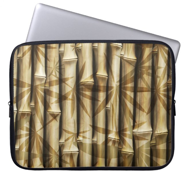 HOUSSE POUR ORDINATEUR PORTABLE BAMBOO BEAUTY (Devant)